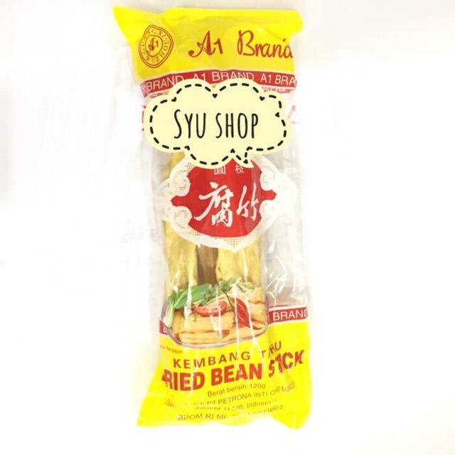 Kembang tahu kering batang A1 stik stick fried dried bean curd stick