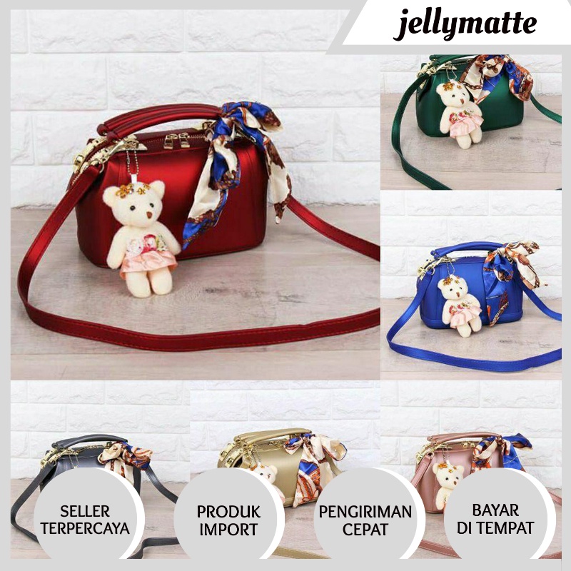 Tas Jelly Doctor Bag 4238 / 80011 Free Syal 0601 + Boneka 020 W3504 0311 JAKARTA