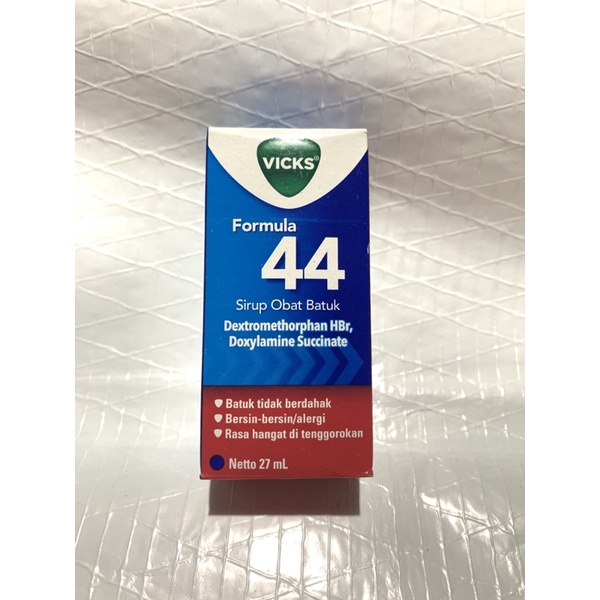 Vick Formula 44 Syrup 27 ML *
