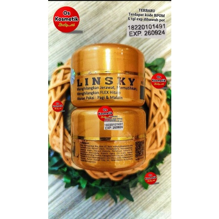 LINSKY FULL GOLD BPOM KODE L ORIGINAL 1000% BARCODE