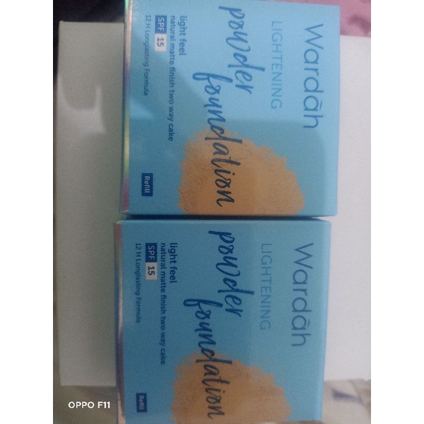 bedak wardah lightening refill no 2