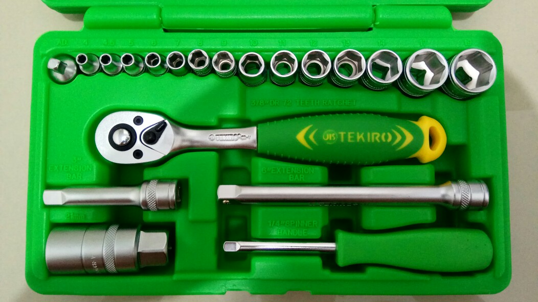 Tekiro Kunci Sok Set 21pc
