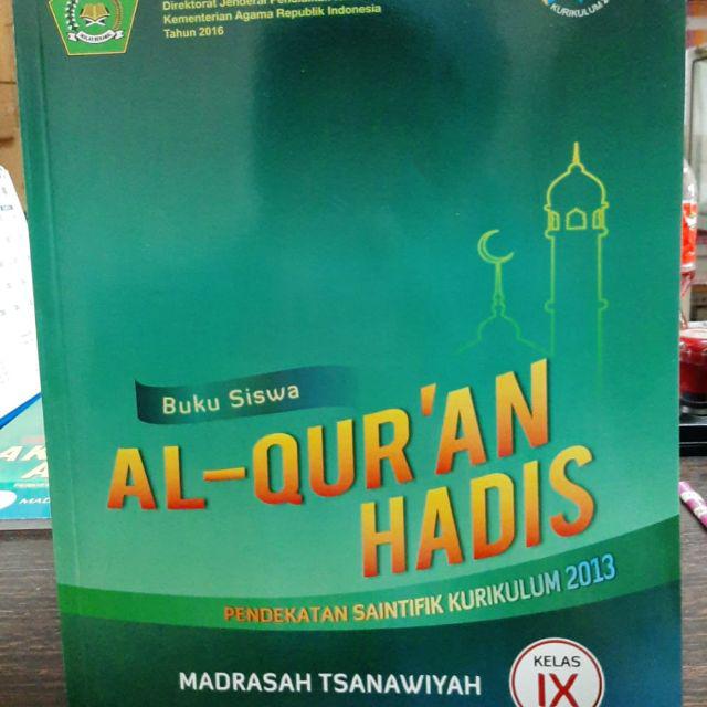 Buku Aqidah akhlak, Fiqih,qurdis,ski madrasah Tsanawiyah SMP di kelas 7,8&9-Qurdis
