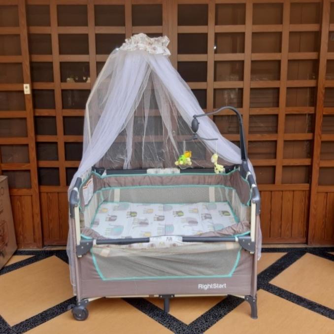 Box Baby Right Star Ranjang Kasur Anak Bayi Tempat Tidur Anak Bayi