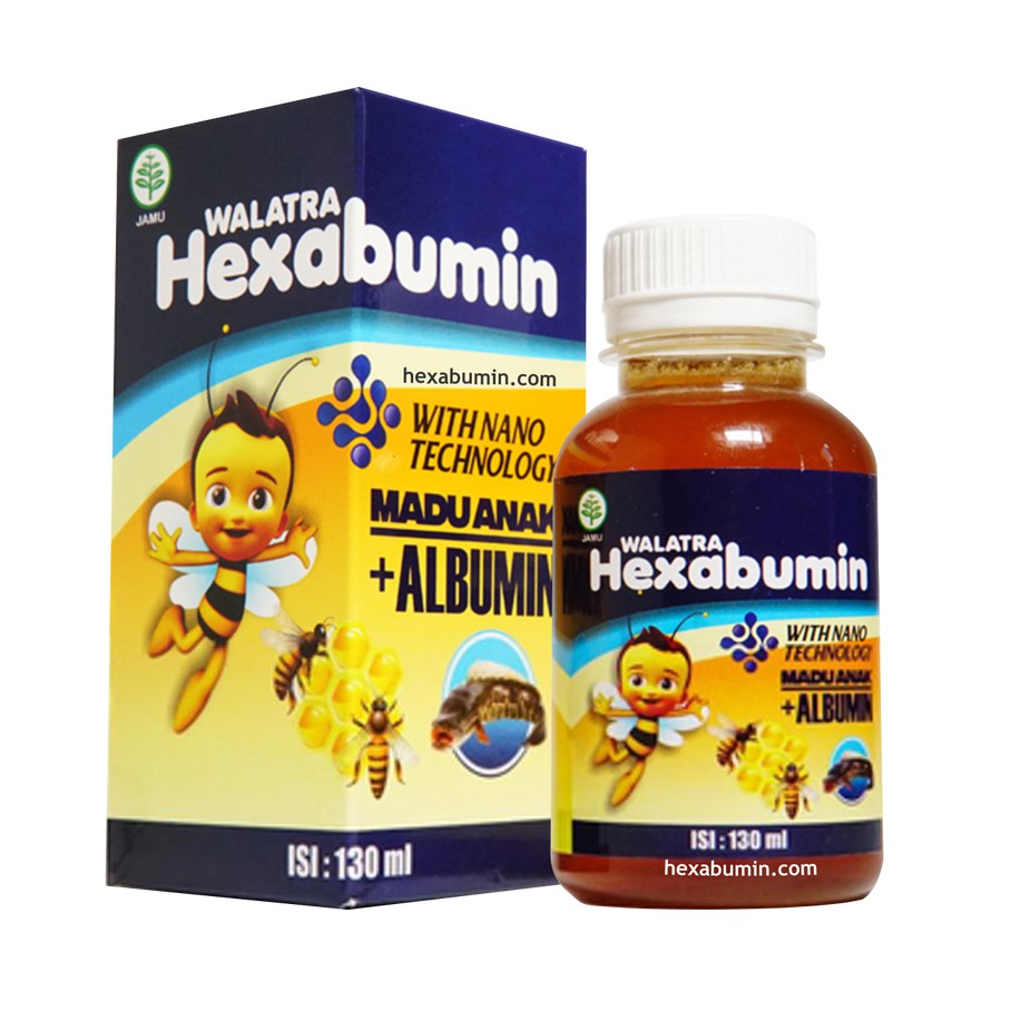 VITABUMIN MADU ANAK EKSTRAK IKAN GABUS ALBUMIN WITH NANO TECHNOLOGY ASLI 100%