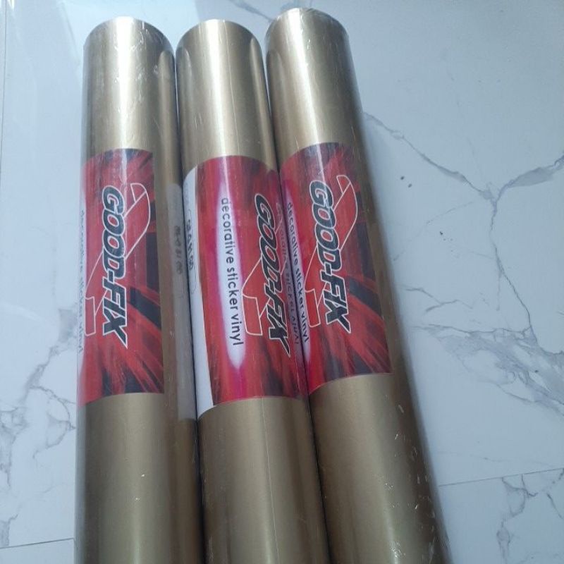 Stiker skotlite gold glosy 1 roll