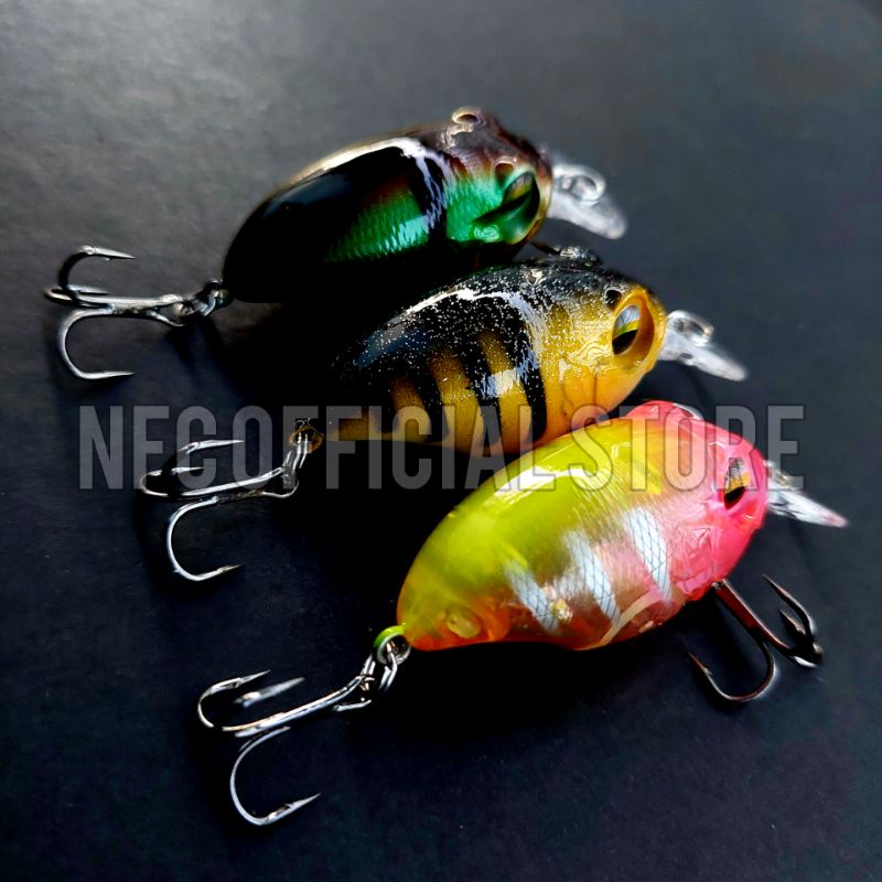 Crankbait 5,5 cm 5,5 gram Best Killer Action Rekomendasi untuk Ultralight Casting