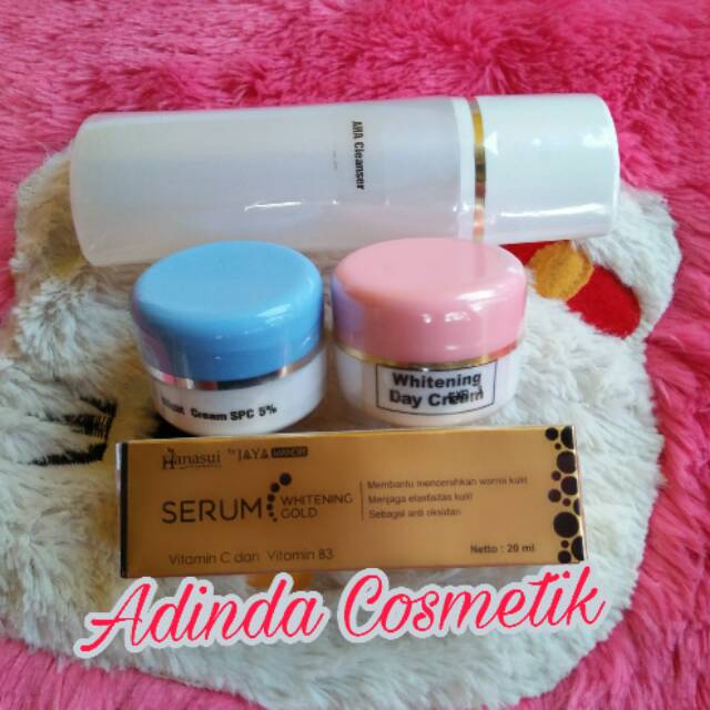 Cream farma wdc  + hanasui serum gold ori BPOM/ Cream WDC FARMA 1 PAKET / cream WDC original asli