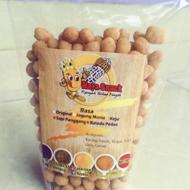 

Kacang telur *Naya Snack* 250 g