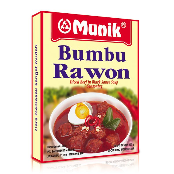 

MUNIK BUMBU RAWON 125 GR