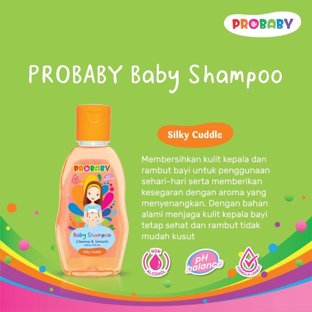 Probaby Baby Shampoo - Pro Baby Shampoo 100ml - Shampo Bayi