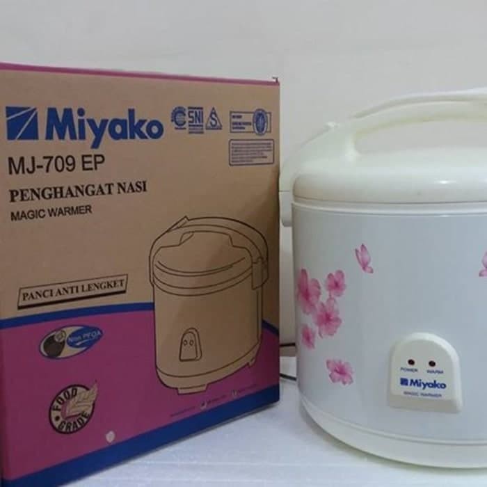 Miyako MJ 709 EP. Magic Jar/Penghangat Nasi 7Liter. Baru&amp;Bergaransi