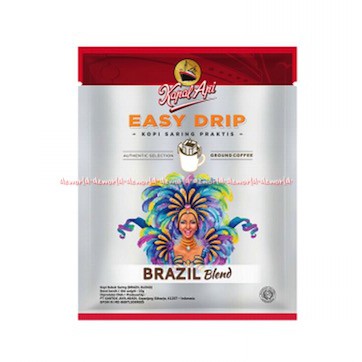 Kapal Api Easy Drip Brazil Blend 5sachet Blend Kopi Bazill Brazillia Bubuk Kapalapi Dengan Saringan Kopi Saring Coffee Drip BrazilBlend