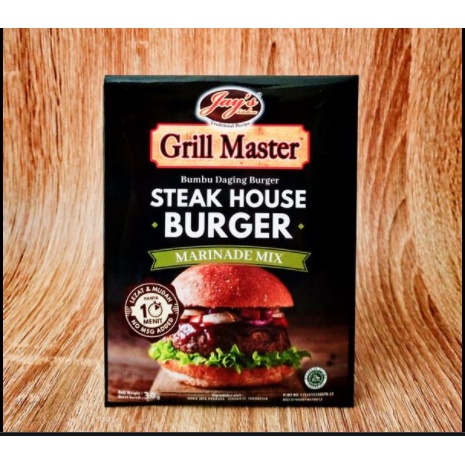 

JAY'S Grill Master STEAK HOUSE BURGER