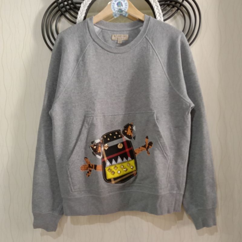 CREWNECK BURBERRY/CN SECOND BRANDED/SEKEN/PL/MADE IN PORTUGAL