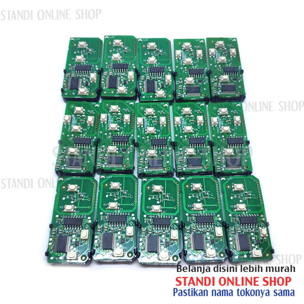 Remote Keyless Smart Key Lengkap Toyota Alphard Lama 4 Tombol