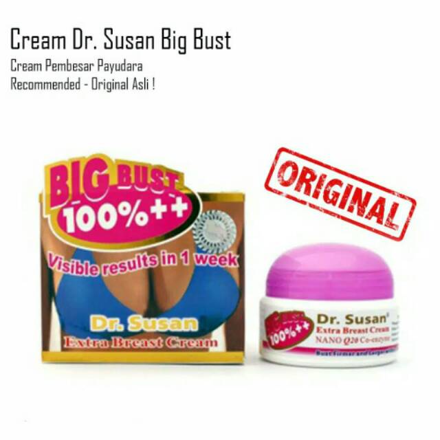 Dr Susan ~ CREAM PEMBESAR DAN PENGENCANG PAYUDARA SECARA ALAMI Asli ORIGINAL