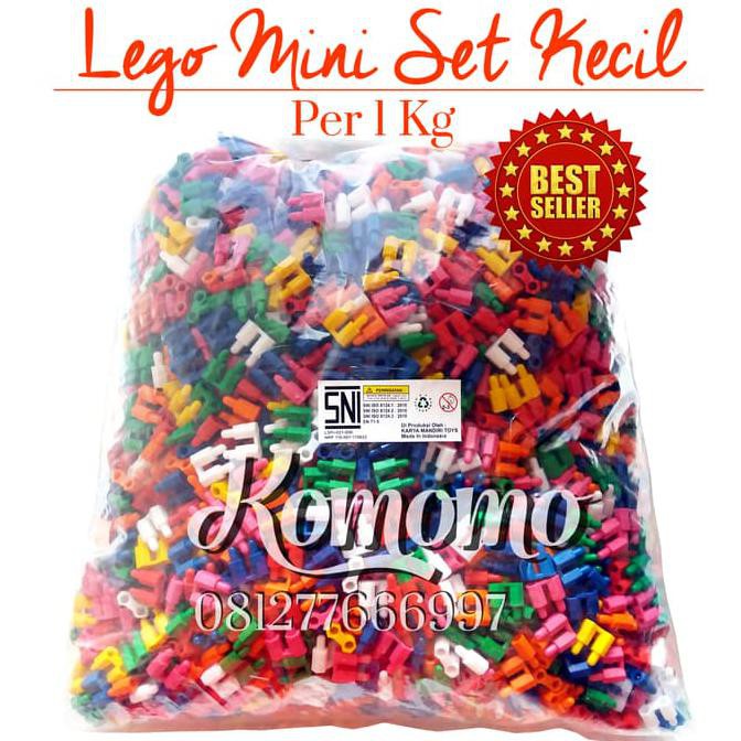 TERMUR@H Mainan Edukasi LEGO Miniset | Mainan Jadul Per Kilo /KG