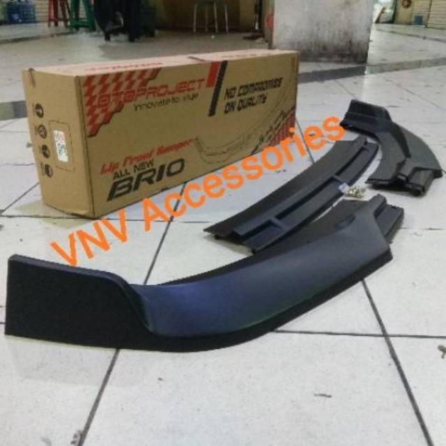 Lip front bumper Brio 2018 2019 2020