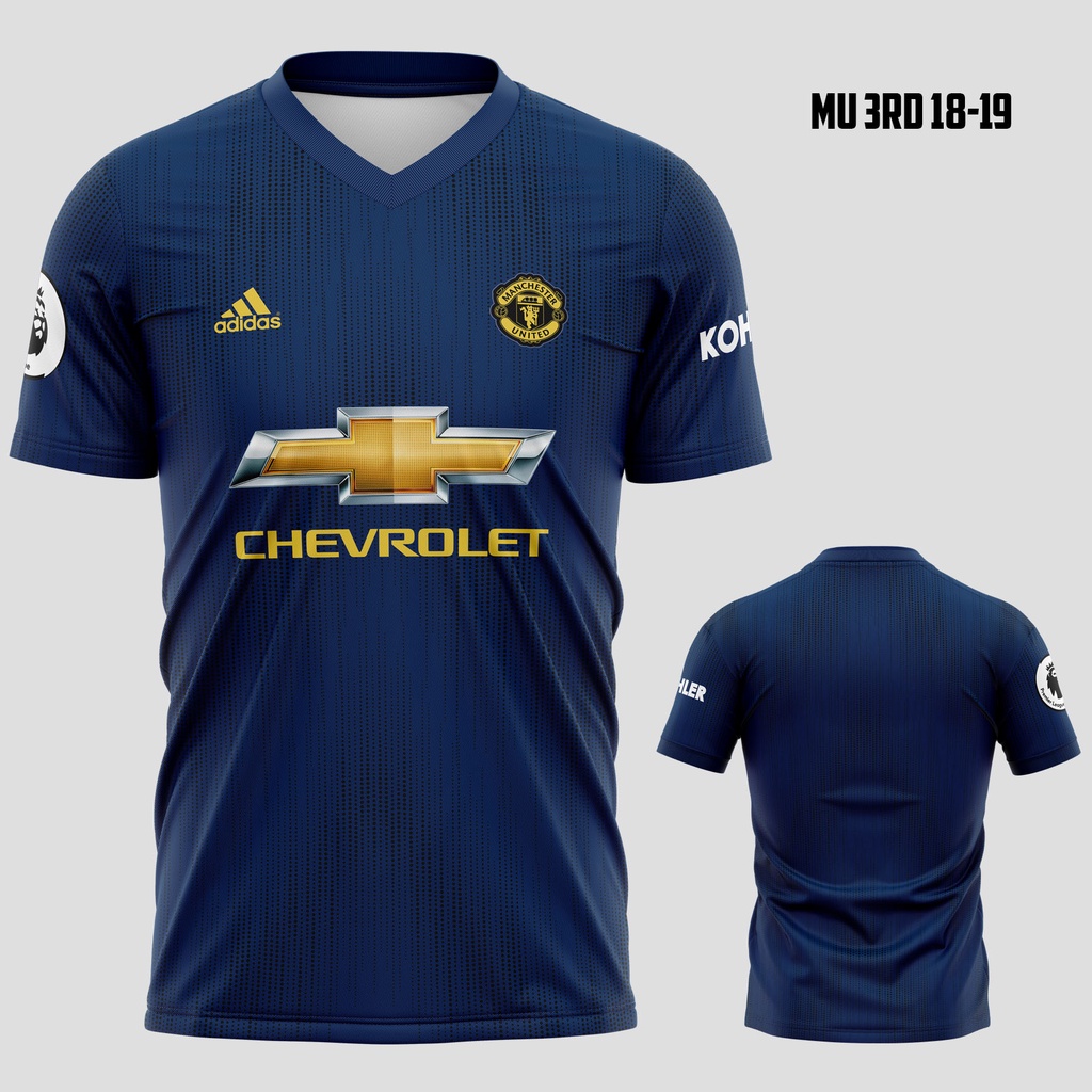 Jersey Bola FULLPRINT MU 3RD 18-19 / Baju Bola / Jersey Sepak Bola / Jersey Bola Terbaru / New Seaso