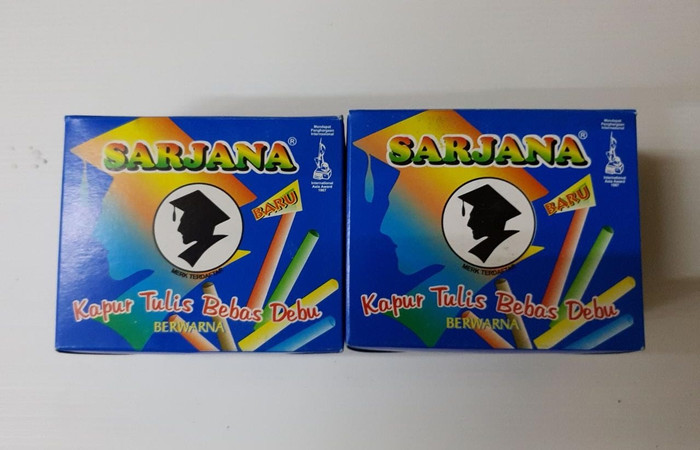 

KAPUR TULIS SARJANA WARNA (50btg) | CHALK