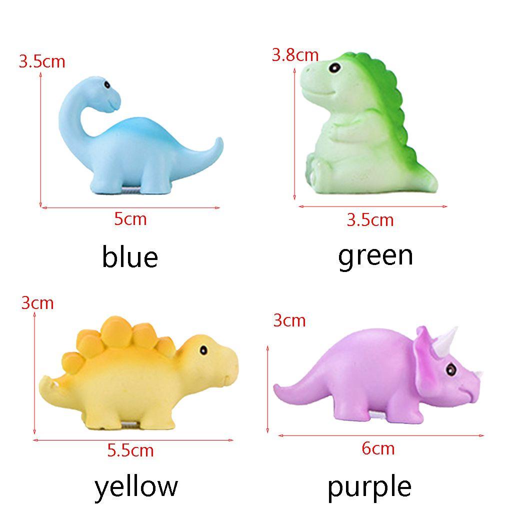 Patung Dinosaurus Agustina 1pcs Resin Miniatur DIY Tiranosaurus Keyring Ornamen Dekorasi Desktop