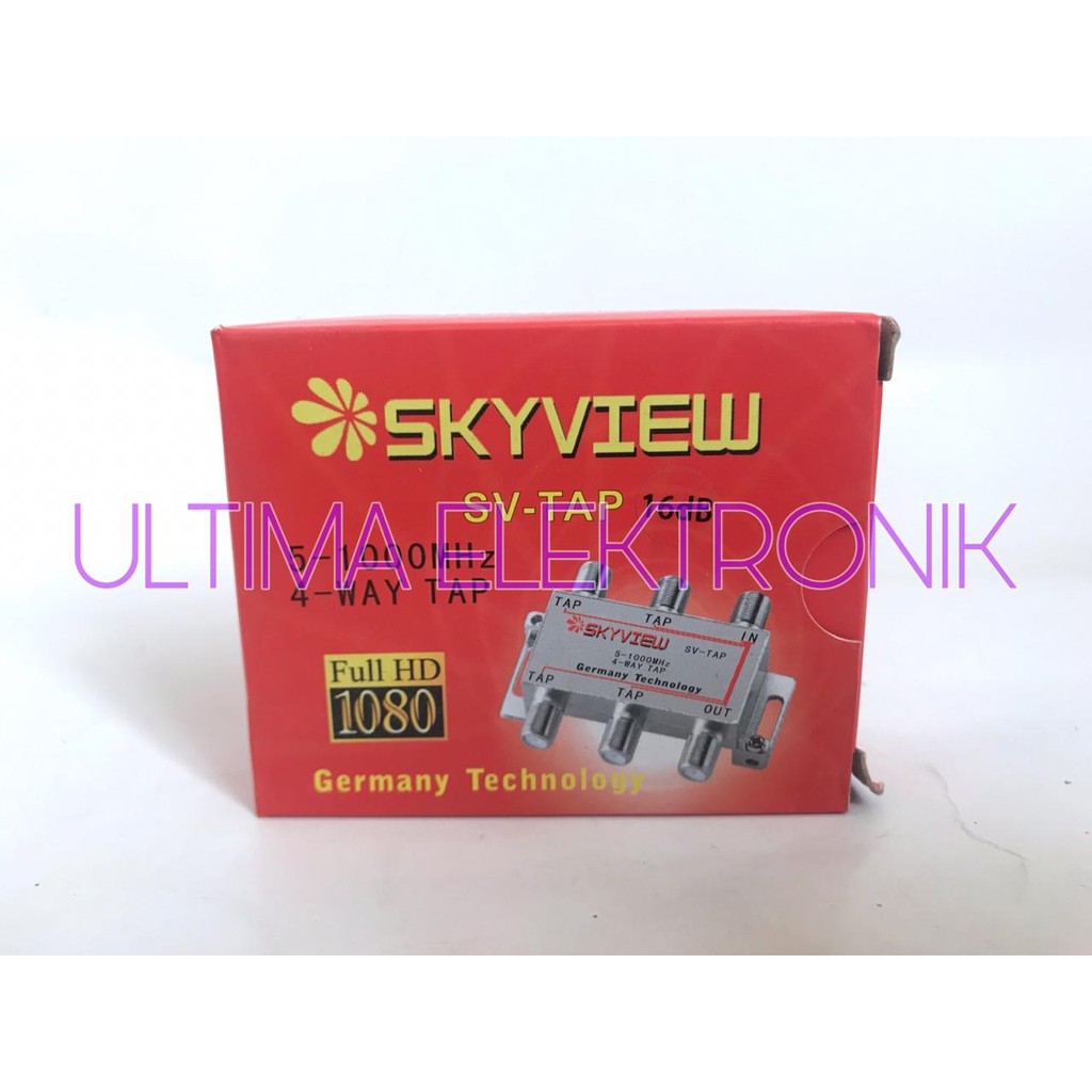 Tap Amplifier Skyview 4 way 10 12 14 16 18 db