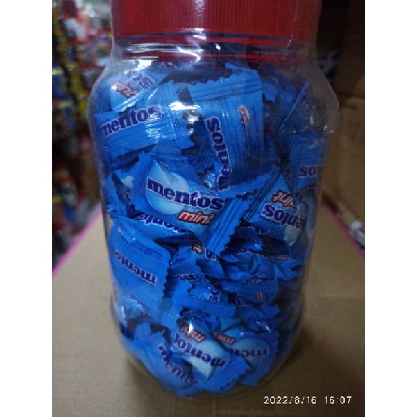 Mentos Mint Toples isi 200pcs