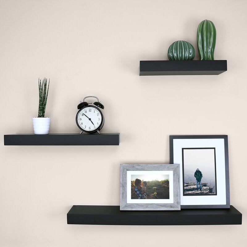 Promo Ambalan / Rak Dinding Minimalis / Floating Shelves 20, 30, 40 cm untuk Dekorasi Hiasan Dinding