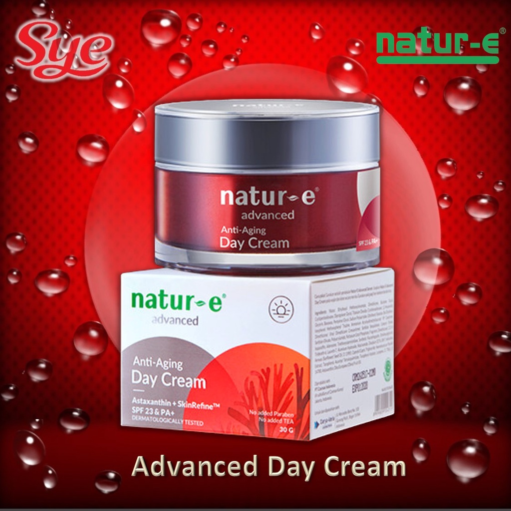 BPOM NATUR-E ADVANCED ANTI-AGING DAY CREAM / NATUR E ANTI AGING / SYE