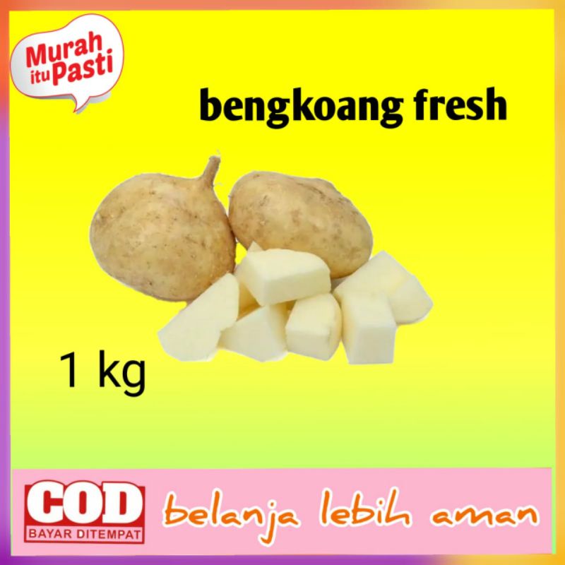 

buah sayuran bengkoang bengkuang 1kg fresh murah