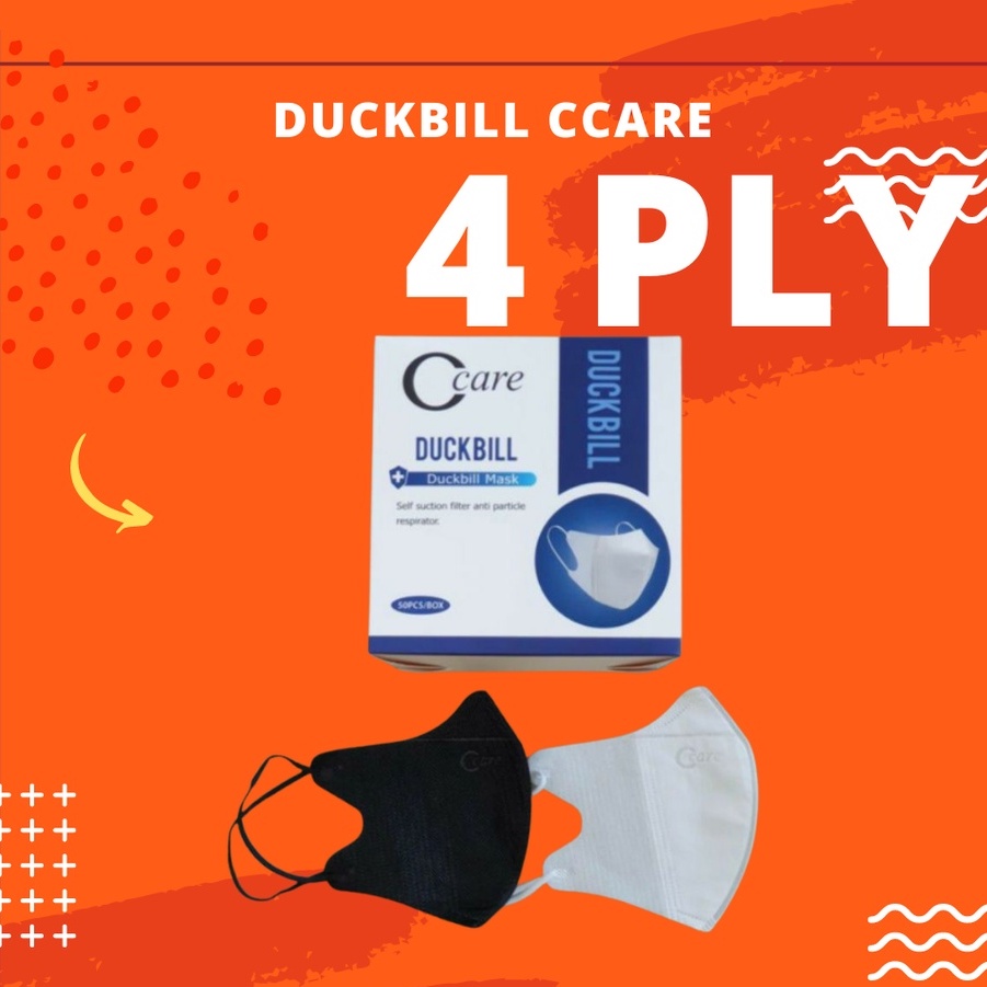 Masker Duckbill Alkindo 4 ply / Lapis Mix Warna Isi 50 pcs Mouson Asli Emboss Earloop Cantol Kuping