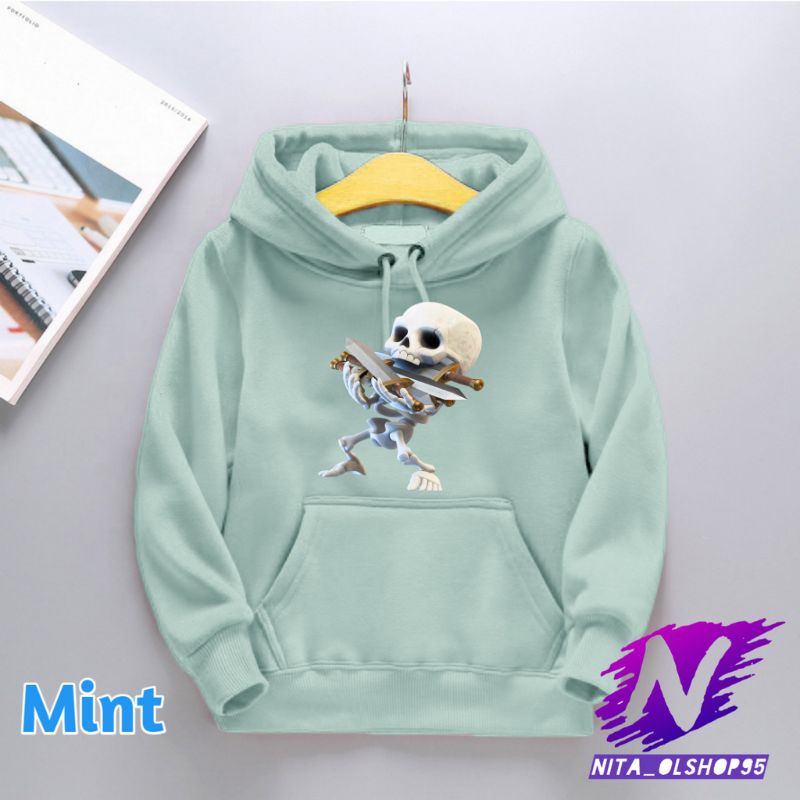 sweater hoodie coc tengkorak