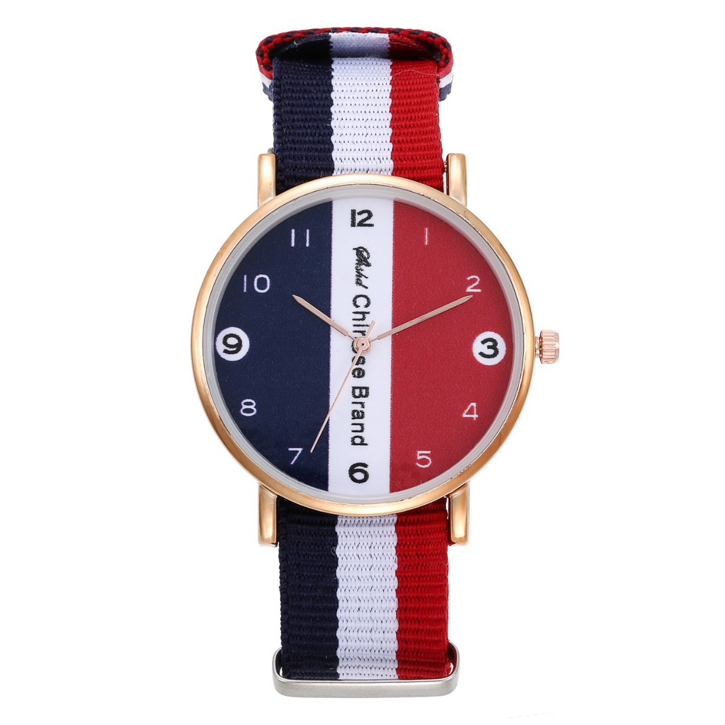 Grosir - J542 Jam Tangan Wanita 3 Warna Tali Kanvas/Jam Tangan Fashion/Jam Tangan Analog / Arloji