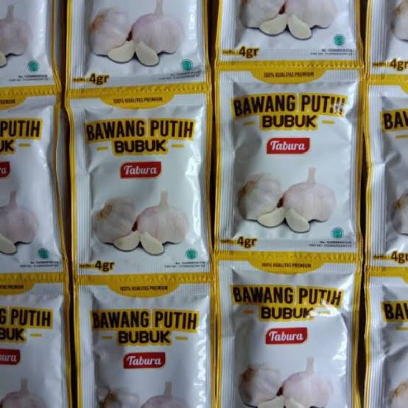 Bawang Putih Tabura 1 Renteng / Bawang Putih 500 x 12 sachet