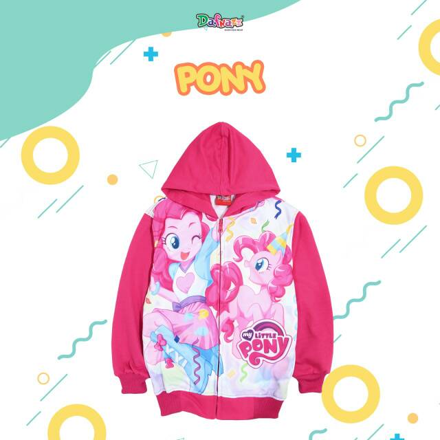 Jaket Anak Little Pony / Kuda pony, Dafnazz