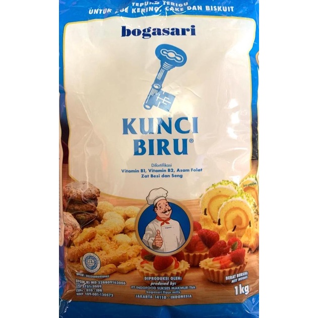 

Tepung Terigu Kunci Biru 1 kg