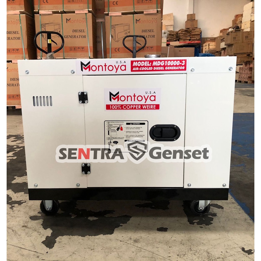 Jual Genset 10 Kva 3 Phase Montoya MDG10000-3 USA Technology | Shopee ...