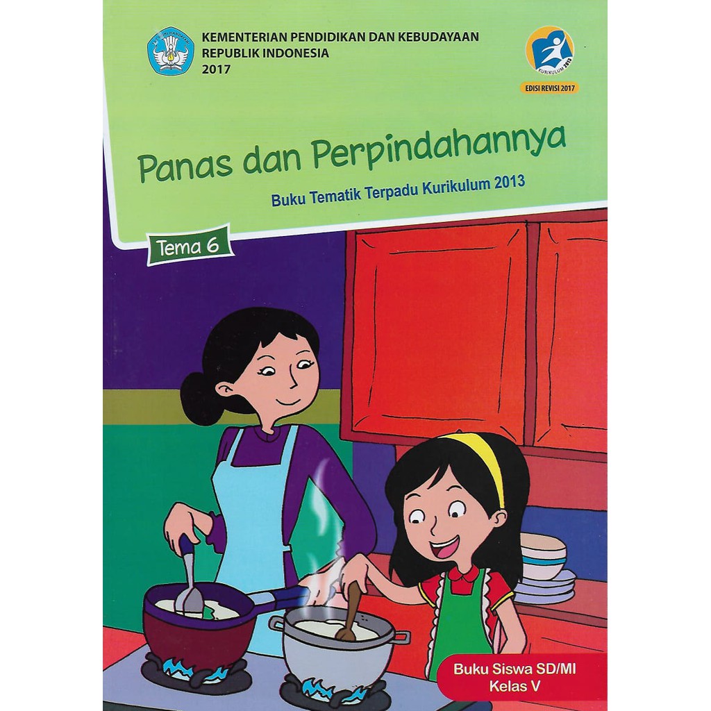 Buku Tematik Tema 1,2,3,4,5,6,7,8,9 Kelas 5 SD/MI Semester 1 dan 2  Kurikulum 2013 revisi 2017-7