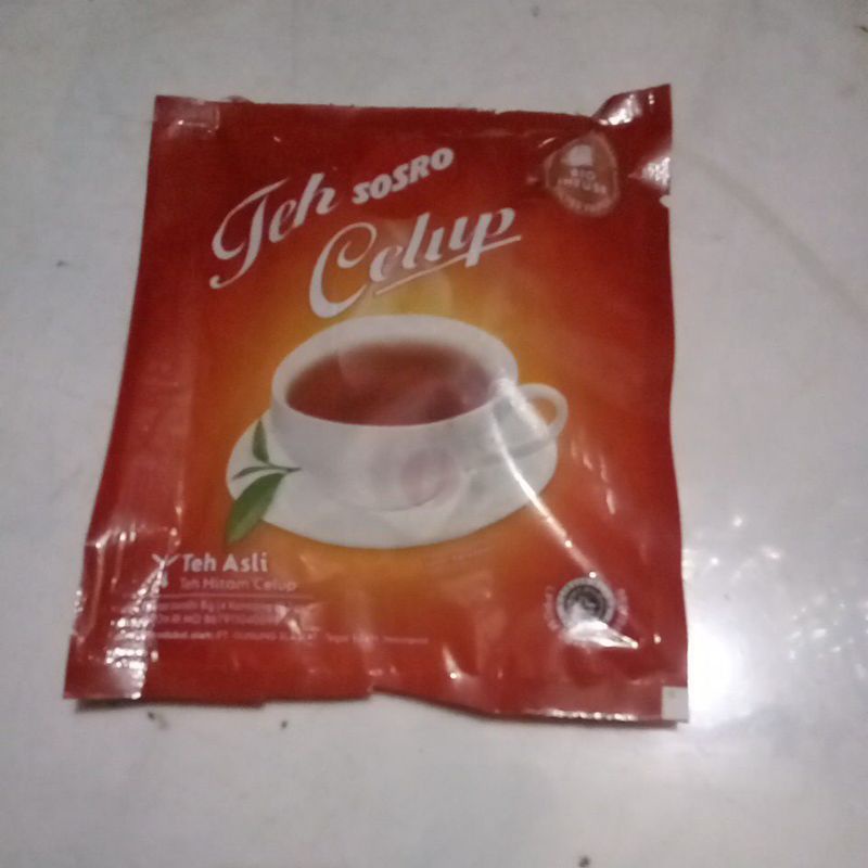 

Teh SOSRO Celup sachet