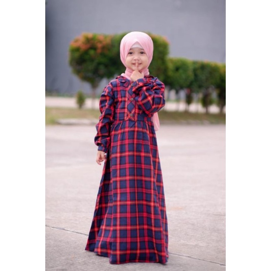 Gamis Flanel anak kualitas premium