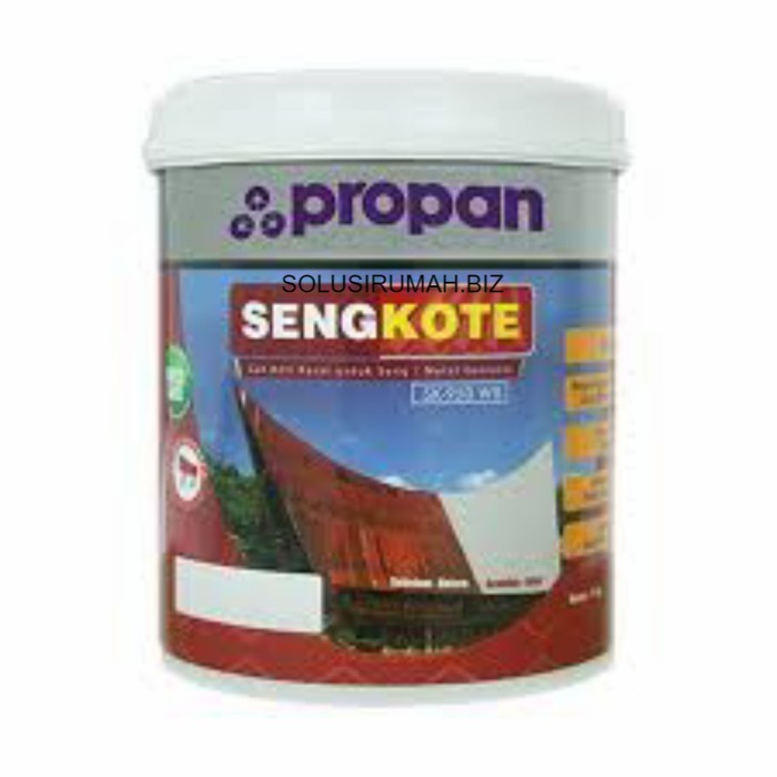 Propan Sengkote 20kg pail 20 kg cat anti karat untuk seng metal water