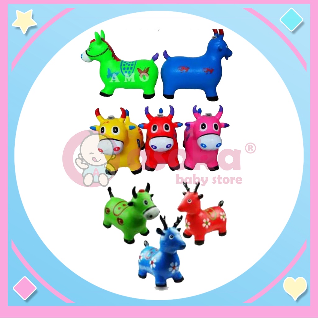 Image Toys Animal Kuda Karet YH002690 ASOKA