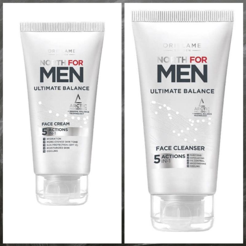 North For Men Fairness Face Cream/ Face Wash &amp; Scrub/ Ultimate Balance Face Cleanser/ Face Cream/Cleansing Bar