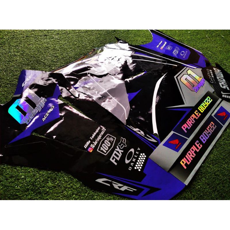 DECAL KLX,CRF,WR,YZ STANDAR DAN KOMBINASI DESAIN VARIASI