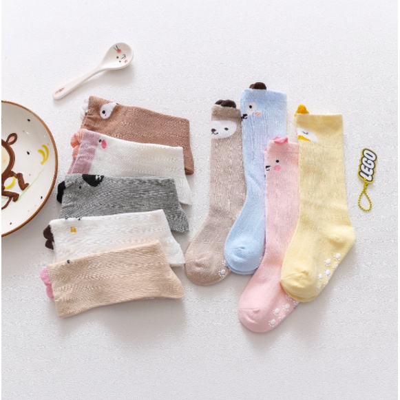 Kaos Kaki Panjang Cute Karakter Anak / Kaos Kaki Panjang Anti Slip Anak