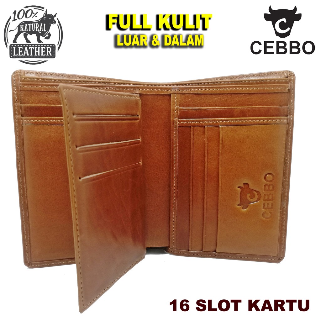 Dompet Kulit Sapi 3/4 FULL KULIT Original CEBBO