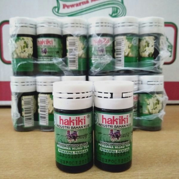 

Hakiki Pewarna Hijau Tua 15ml Sumbo Pewarna Makanan Bahan Tambahan Pangan