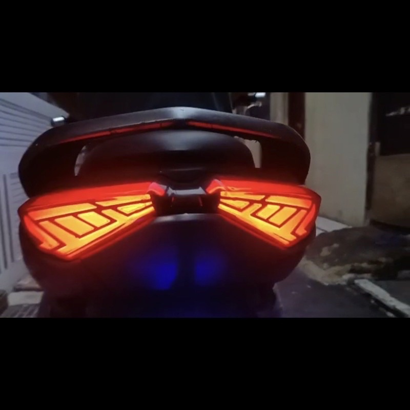 STOPLAMP AES LAMPU STOP LAMP LED REM SEN 3 IN 1ALL NEW NMAX 2020 no JPA Reall Pict
