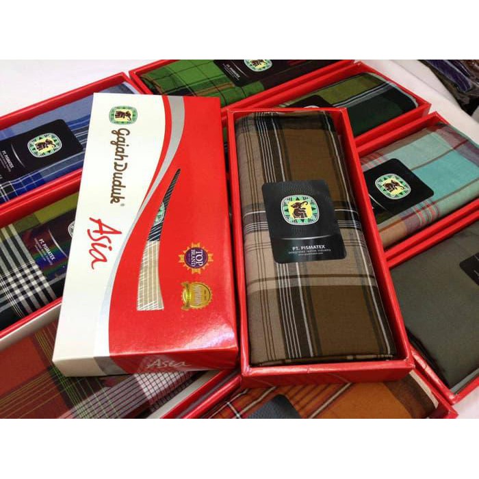 Kain Sarung Tenun -Gajah Duduk Asia